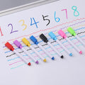 Magical Tracing Workbook Control Training Book Reusable Magic Practice Copybook Children Montessori Drawing Education Stationery